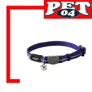 Rogz cat collar Purple-Alleycat-Xsmall