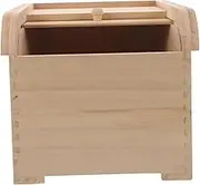 FIXOSHEE Large Rice Storage Containers Wooden Storage Bins Lids for Dry Food for Kitchen