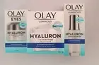 Olay Luminous Hyaluron + Niacinamide Moisturiser, Serum and Eye Cream - 3pc Set