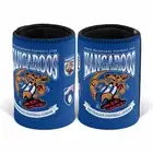 North Melbourne Kangaroos AFL Retro Design Beer Can Bottle Cooler Stubby Hold...