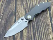 YANGGE Folding Knife S90V Blade TC4 titanium Handle Camping Knife YG003-Black