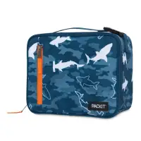 在飛比找momo購物網優惠-【美國 PACKIT】冰酷 經典冷藏袋(鯊魚樂園)