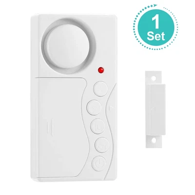 Door Opening Sensor Wireless Time Delay Door Alarm Anti-Theft Door Window Securi