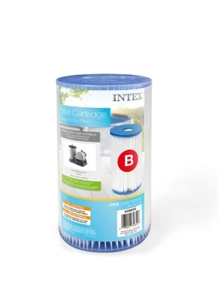 Intex Type B Pool Filter 29005E Cartridge 4 Krystal Clear Swimming Pool Pump