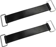 MagiDeal 2X Battery Straps Rubber Band, Battery Rubber Band Strap for Motorcycle Scooter