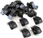 Qty15 Window Switch Electric Controller Button Compatible for VW and Tiguan Compatible for Jetta Golf MK5 MK6 B6 3C 5ND 959 855 5ND959855