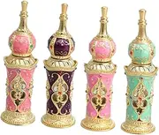 FRCOLOR Small Bottle Vintage Perfume Bottles Travel Perfume Refillable Bottle Retro Perfume Bottles Fragrance Diffuser Bottle Daisy Bare Jars Perfume Women Car Perfume Women Perfume Bottle