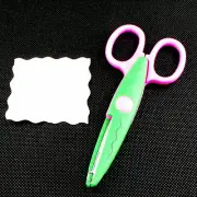 Wave Scrapbooking Craft Scissor Art Crafts School Stationery