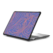 MacBook Pro 13-inch (M1 / M2 / Intel) Impact Case PURPLE WOODGRAIN by teklan