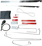 Car Pry Tool Kit, Urgent Trim Remover Pry Bar, 12X Hand Tools Door Window Breaker, Door Panel Removal Tool for Automotive Prying