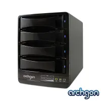 在飛比找Yahoo奇摩購物中心優惠-archgon USB3.0 / eSATA 4Bay抽取式