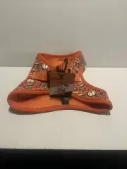 Step In Harness Sassy Meow Garfield Nickelodeon Large Cat Harness Orange NEW