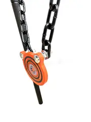 Epicshot Double High Calibre 4" Target Shooting Gong Set - With Frame Hanging Chain #Es121567