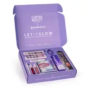 Let It Glow Make Up and Teeth Whitening Set by Carter Beauty for Women - 10 Pc Set