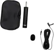 COMNESTBI 1 Set Saxophone Microphone Pickup Condenser Instrument Mic with Cable Compact Clip Design Includes Storage Bag for and Protection