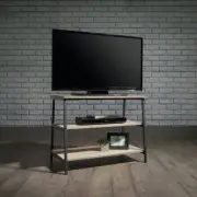 SAUDER TV Stand 24.213" x 31.496" x 17.913" Particle Board Charter Oak Finish