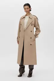 Evans Women's Trench Coat In Sand - CAMILLA AND MARC® Official | C&M