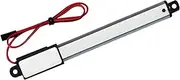 Bainiao DC 12V Waterproof IP54 Mini Linear Actuator 100 mm Stroke Electric Linear Motor Opener 30 mm/S Speed