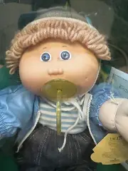 1985 Vintage Sigman Rex Cabbage Patch Doll NIB W/ Adoption Papers