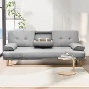 1x Artiss Sofa Bed 188cm Couch Lounge Recliner