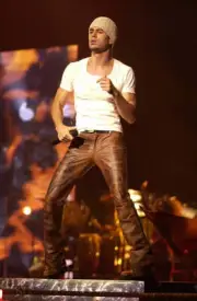 Enrique Iglesias during Enrique Iglesias performs at Madison Squar- Old Photo 9