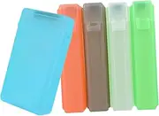 Hard Drive Protector 5pcs Plastic Storage Boxes for 2.5 HDD Static Electricity Protection White Green Orange Grey