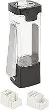 Honey-Can-Do Zevro KCH-06071 Indispensable Sugar 'N More Dispenser 6.5 in x 2.5 in, Black/Chrome