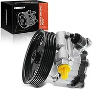 A-Premium Power Steering Pump, with Pulley, Compatible with Mercedes-Benz AMG - C63 2008-2011, E63 2007-2011, R63 2007, CLK63 2007-2008, CLS63 2007-2011, ML63 2007-2011, SLS 2011-2015, V8 6.3L Gas