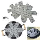 15 Piece Set of Cookware Dividing Protectors for Pots and Pans Stoves