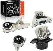 A-Premium Engine and Transmission mount Replacement for Chevrolet Equinox 2007-2009 Pontiac Torrent, 3.4L, Set of 4