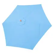 Yescom 9ft Patio Umbrella Replacement Canopy Market Beach Oxford Top Cover Blue