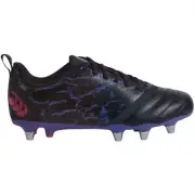 Canterbury | Mens CCC Stampede Team Soft Ground Metal Stud Boots (Black/Purple)
