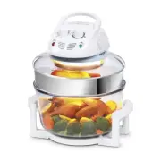 Tiffany Portable Electric Convection Oven 17L Turbo Tabletop Cooker 1400w