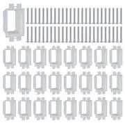 Upgrades Electric Outlet Box Extenders & Screws set for Single Gang Application