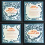 📓紙雕書｜ANIMAL CAMOUFLAGE｜SEARCH AND FIND｜外文書｜找找書｜僅一本｜書籍｜童書｜母嬰