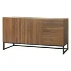 Levede Buffet Sideboard Storage Cabinet Walnut