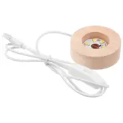 Night Light Base Warm Display for Crystals Lighting Sphere Stand