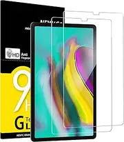 NEW'C Pack of 2 Tempered Glass Screen Protectors for Samsung Galaxy Tab S6 / S5e 10.5 2019 (SM-T720/T725/T860/T865), Scratch Free, 9H Hardness, HD Screen Protector, 0.33 mm Ultra Clear, Ultra
