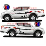 RANGER 汽車貼紙貼紙猛禽 TRITON HILUX 車身貼紙