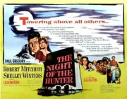 The Night Of The Hunter poster Robert Mitchum Shelley Winters - Old Photo