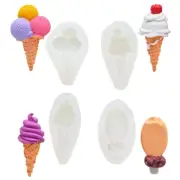 Ice Cream Shaped Baking Mold Fondant Mould Chocolate Moulds Cake Decorating Tool