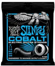 Ernie Ball Extra Slinky Cobalt Electric Guitar Strings 8-38
