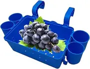 Poolside Storage Basket | Pool Organization And Storage - Hot Tubs Supplies for Swim Patio Outdoor Summer Picnic Deck Camping Family Lounge Beach