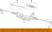 CHRYSLER OEM 13-22 1500 Classic Steering Gear Linkage-Outer Tie Rod 68185640AA