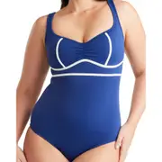 Body by Nancy Ganz Women's Kimberly One Piece Swimsuit - Blueprint