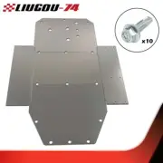Fit For 2008-2014 Polaris Rzr Rzr-S 3/16" Skid Plate Heavy Duty New
