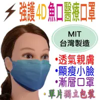 在飛比找蝦皮商城優惠-紫色藍色漸層醫療口罩單片包獨立包裝99.9%細菌過濾台灣製造