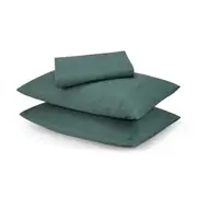 250 Thread Count Cotton Rich Sheet Set - Queen Bed, Teal