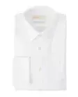Michael Kors Bib-Front Tuxedo Dress Shirt w/ French Cuffs White Size 18.5 34/35