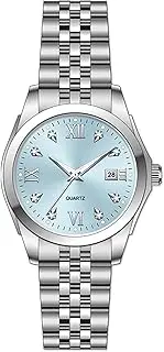 [BESTKANG] Women's Bracelet Watch Stainless Steel Quartz Watch Luminous Waterproof Watch Business Watches for Women